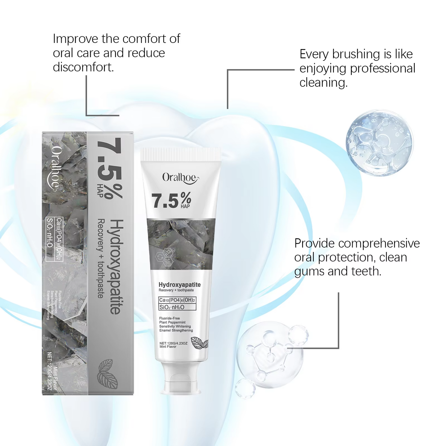 Nano Hydroxyapatite Toothpaste